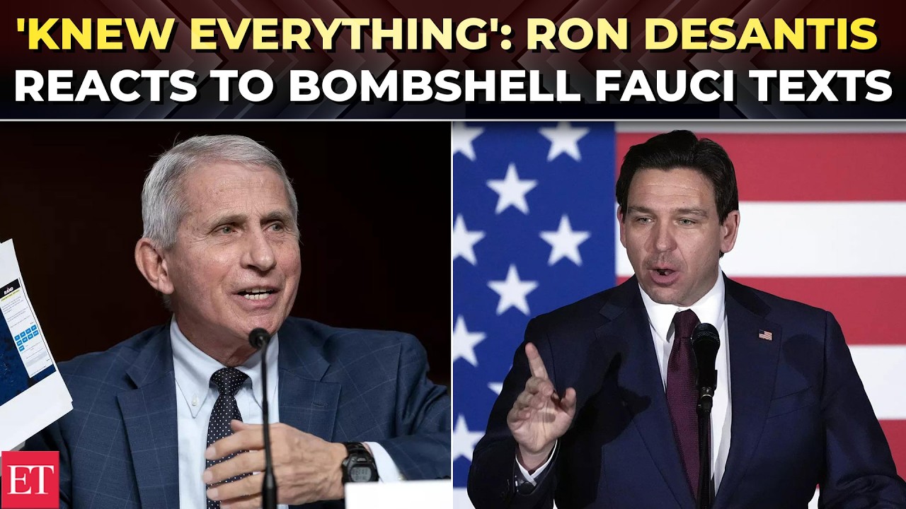 'Fauci knew it's a lab leak': DeSantis torches ex-NIAID chief after vaccine-pregnancy texts surface