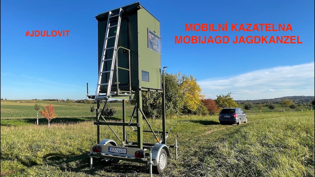 Mobijagd jagdkanzel - mobilní kazatelna - představení funkcí