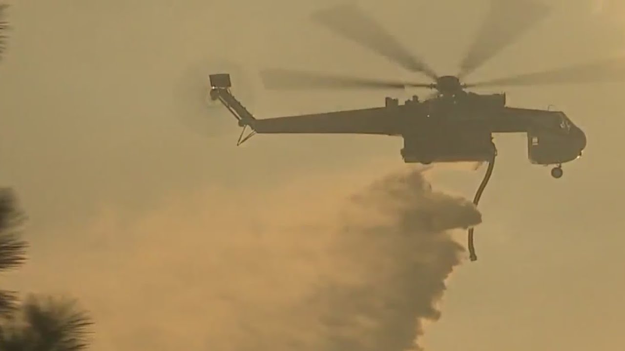 Crews battle 2-7 Fire in Calaveras County