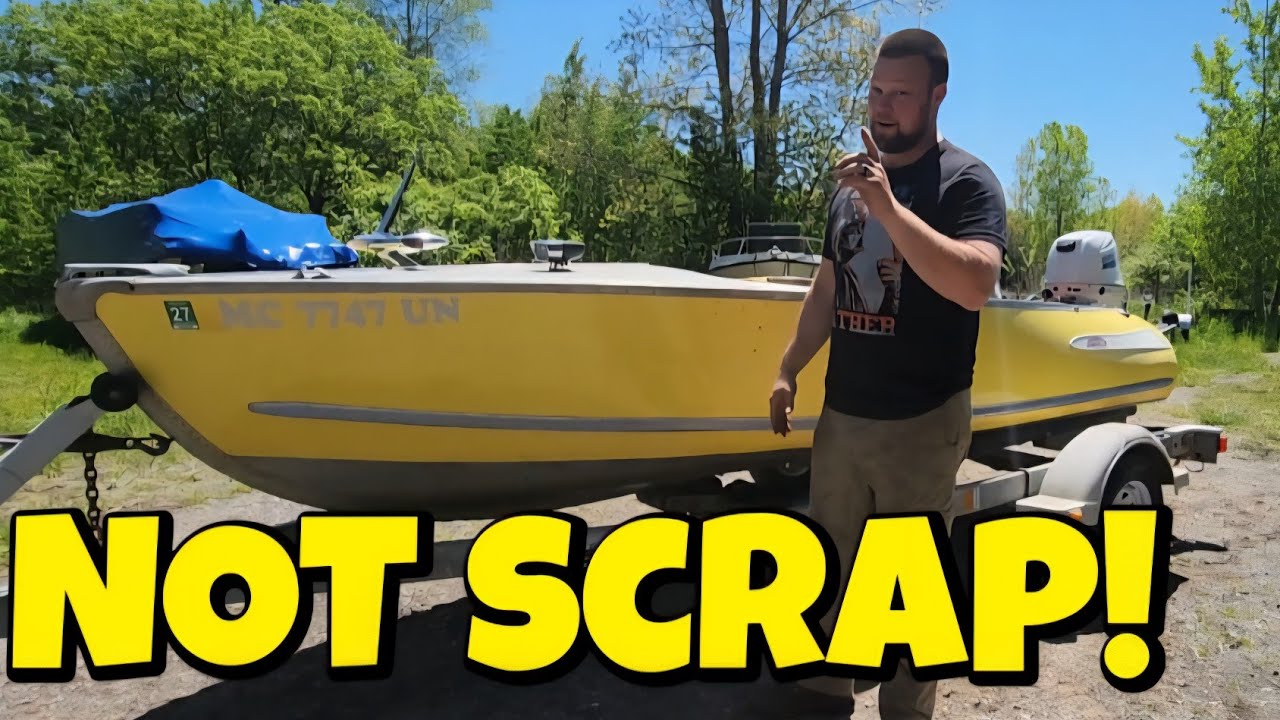Adding MORE mahogany to my aluminum boat! '58 Feathercraft Vagabond gets new steering too!