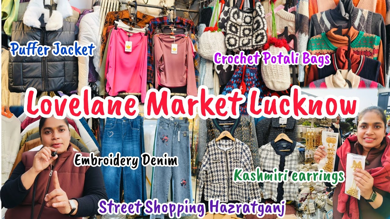 Lovelane Market Hazratganj Lucknow|Winter Collection|Best Market for Shopping in Hazratganj #lucknow