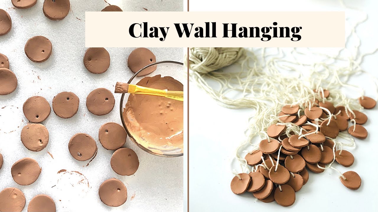 Air Dry Clay project || Air dry clay wall Hanging || Air dry clay DIY || DIY Bohemian Wall Hanging