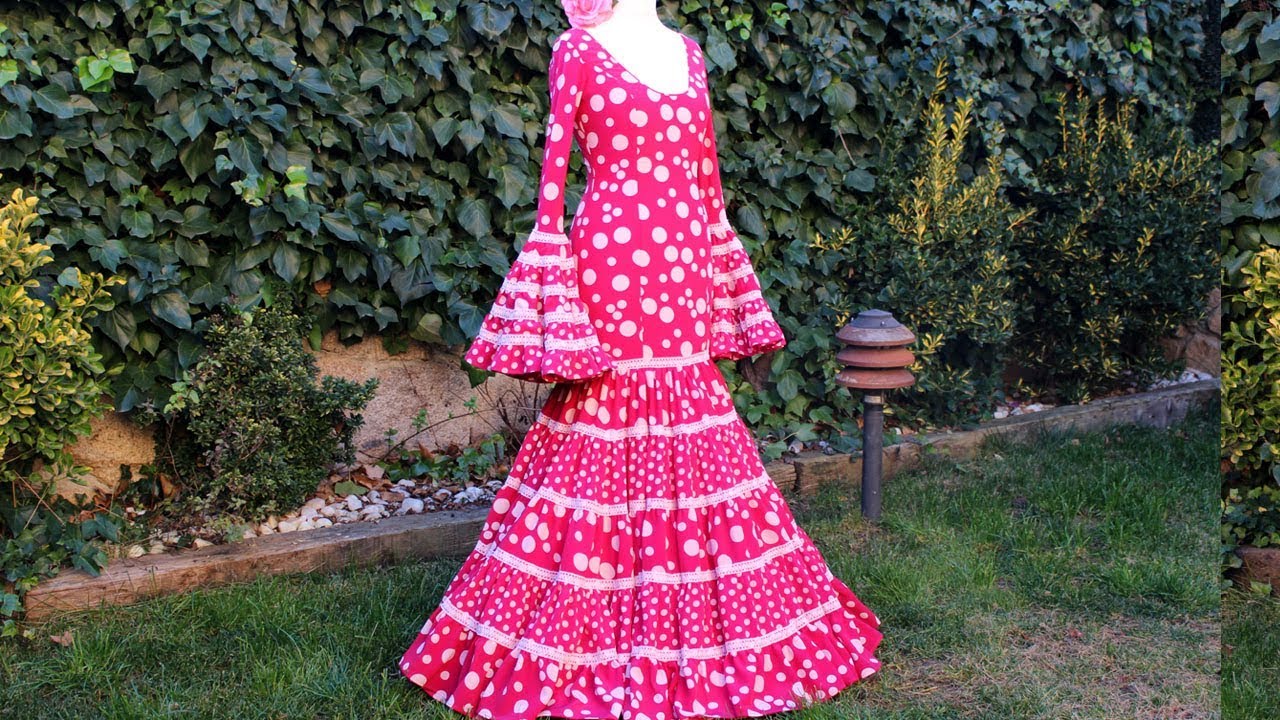 Vestido Flamenca canastero de mujer 2ª parte