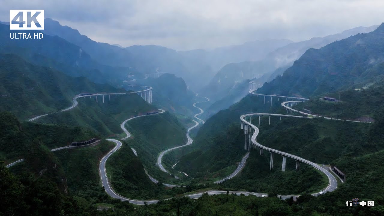 駕車穿越劍門關至昭化古城，四川廣元絕美山路之旅！沉浸式駕駛體驗 | 第一人稱視角開車 4K HDR