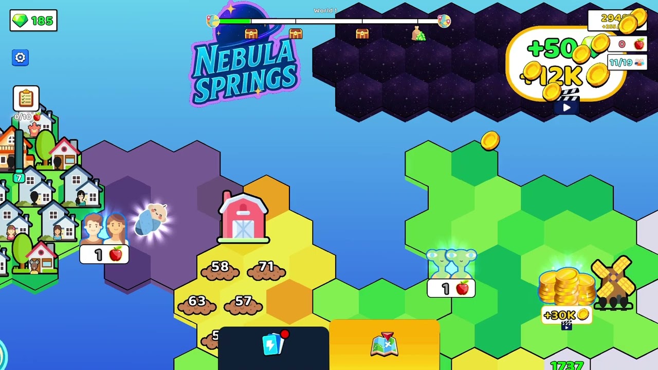 Playing Land Explorer: Merge and Build! - raw gameplay