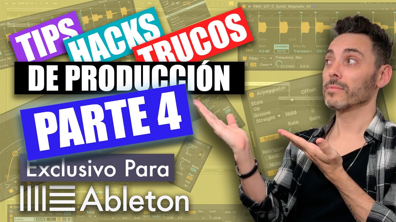 SABIAS Estos Trucos de ABLETON LIVE? GANA Tiempo y Creatividad! ⏳ 🎹  | Parte 4