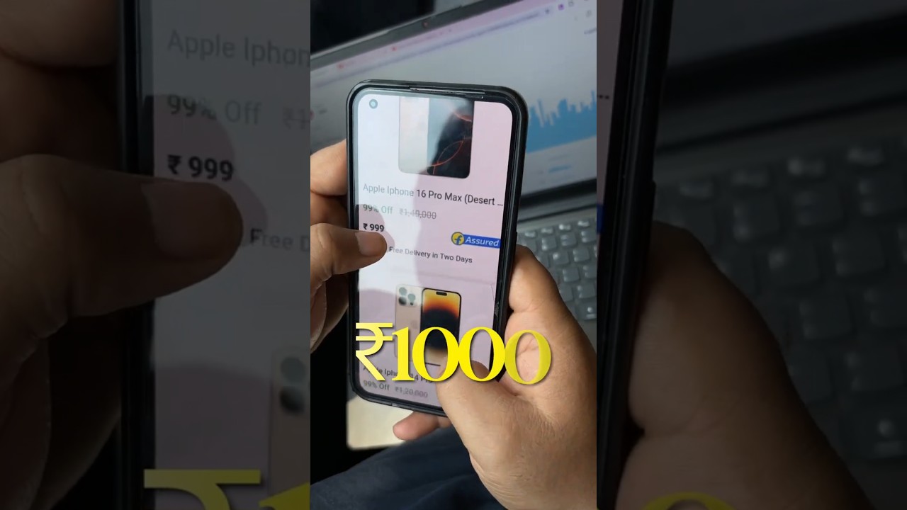 ₹999 for an iPhone🤯Indian Youth is getting trapped in this scam #flipkart #amazon #shopping