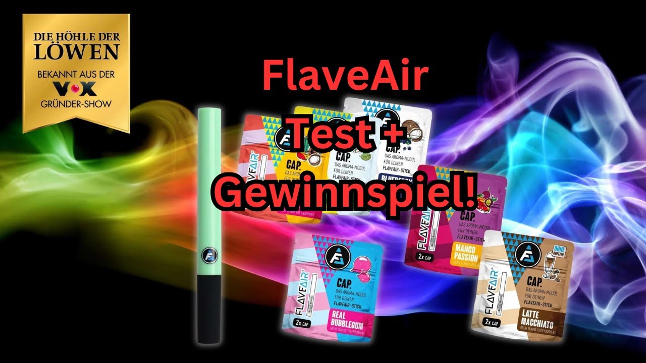 Flaveair - Neuer Partner - Test + Gewinnspiel