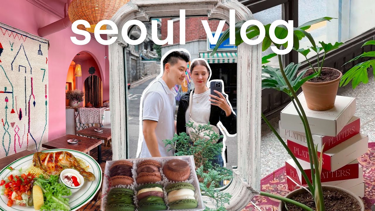 preparing to leave korea 🇰🇷✈️  itaewon cafes, funny culture shock, U.S army base | seoul life vlog