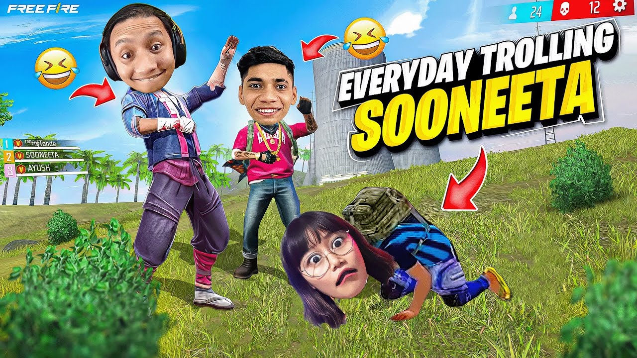 Sunday, Monday & All Day Trolling Sooneeta🤪Girls Bundle Gang 28 Kills 😎 Tonde Gamer