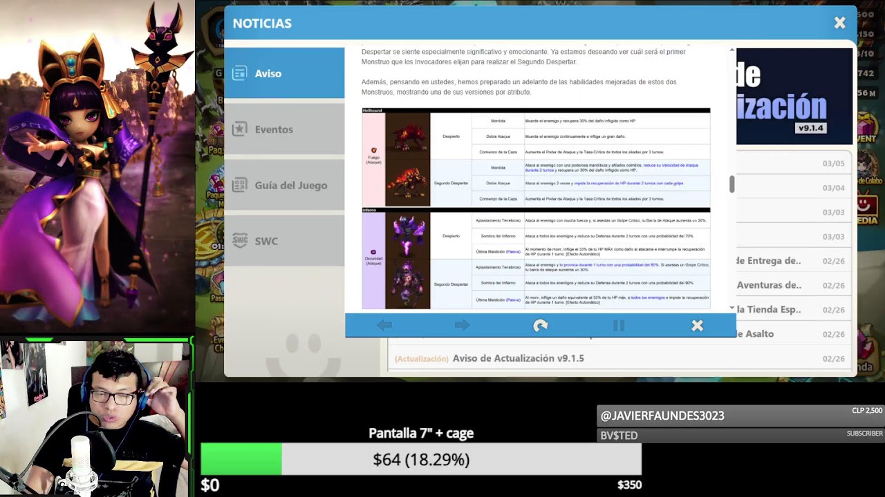 SUMMONERS WAR: UN POQUIIIITOOOO DE RTA