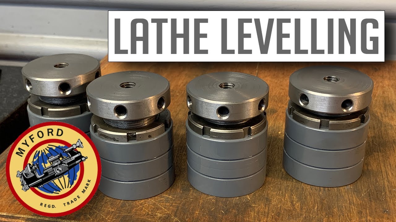 Lathe Levelling Feet for Myford #ShopMadeTools