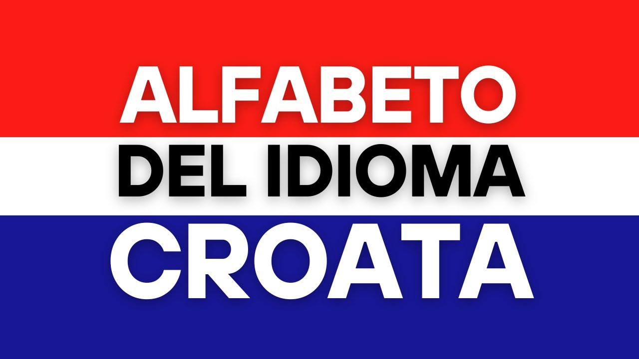 Alfabeto #croata - #cursogratis - Lección #1