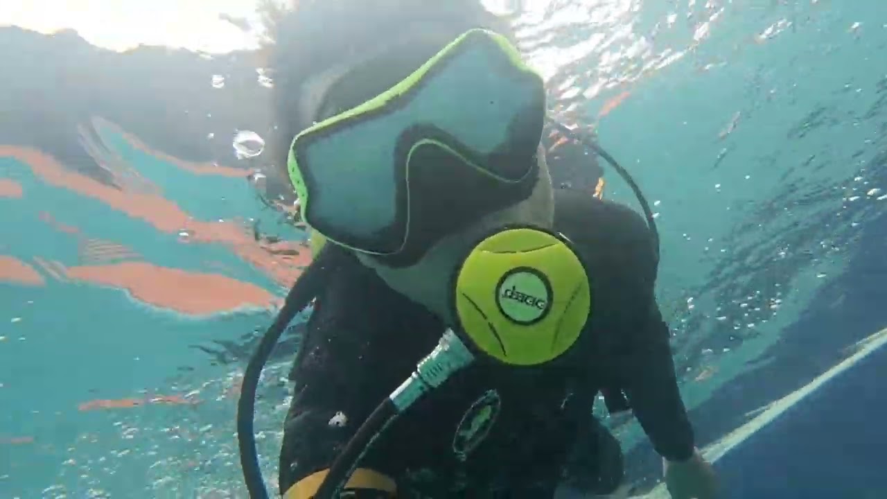 Test Mini Scuba Tank DIDEEP X5000 2L