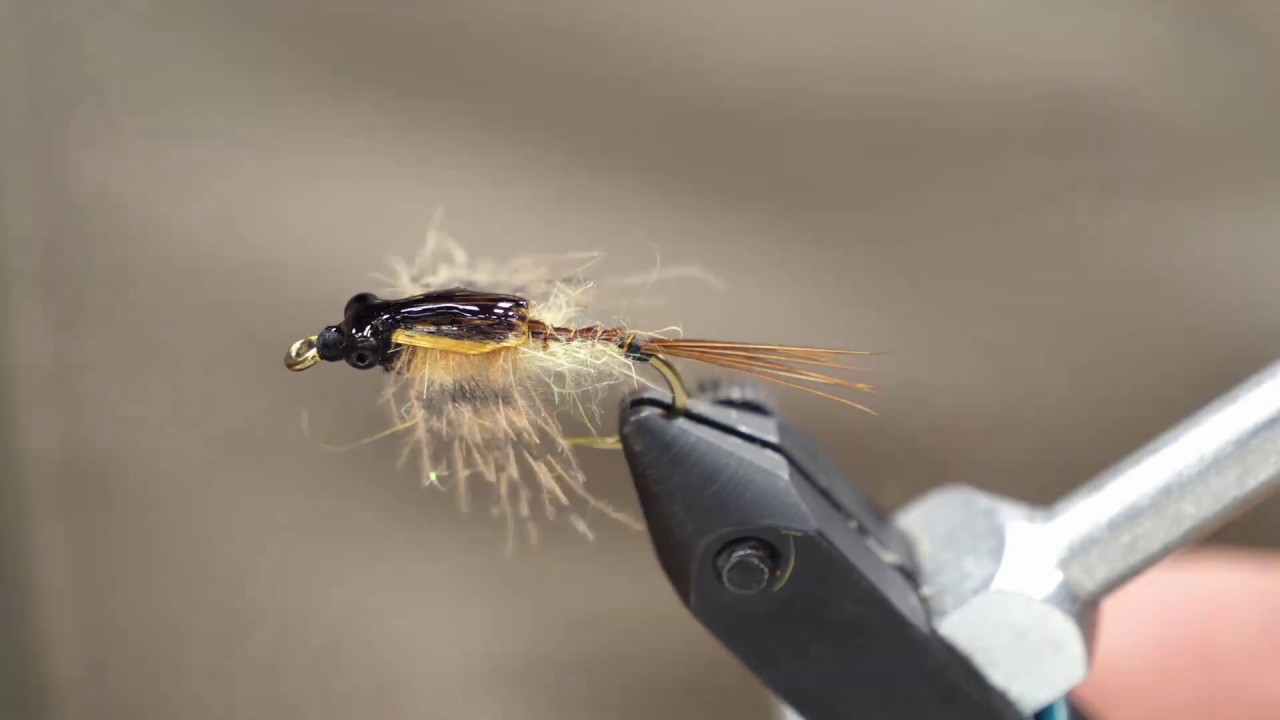 Bow River Troutfitters ties the Stancev Hexagenia Nymph