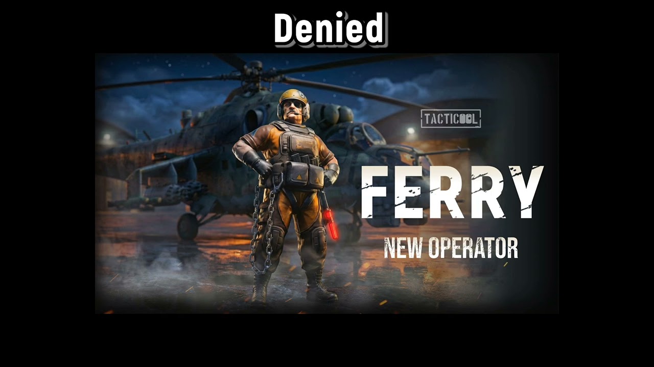 【TACTICOOL】V2.8.10 operator health&ferry's voice 