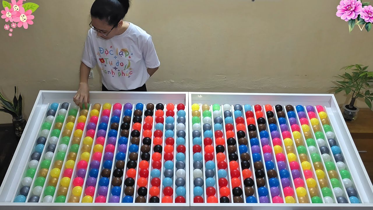 🎧 Relaxing Color Ball Sorting Game | ASMR Puzzle Sounds