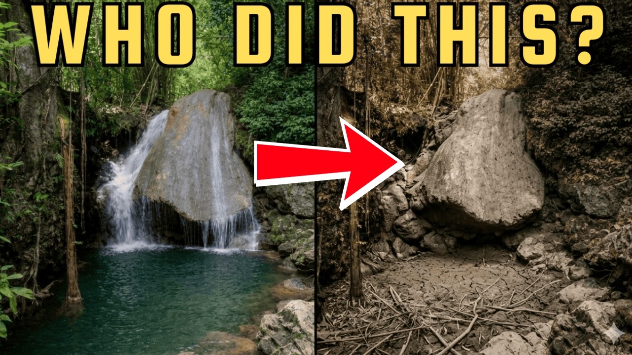 Jamaica’s Hidden Waterfall Vanished