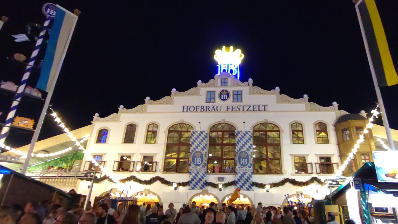 Wiesn 23 Hofbräuzelt erster Samstag München