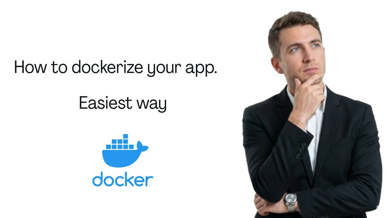 How to Dockerize a Web Application | Fastest way