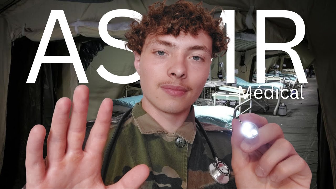 ASMR : Roleplay👨‍⚕️Médecin Militaire👨‍⚕️