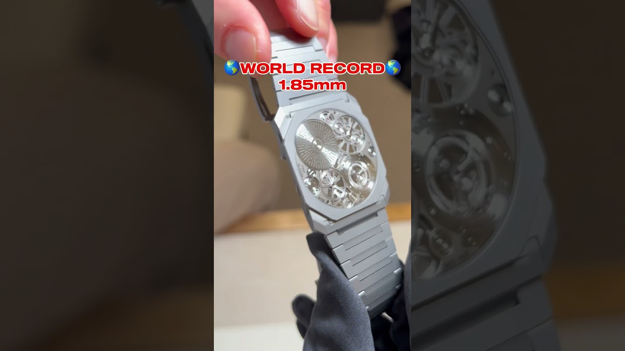 ❗️🌎WORLD RECORD🌎❗️Bulgari Octo Finissimo Ultra Tourbillon
