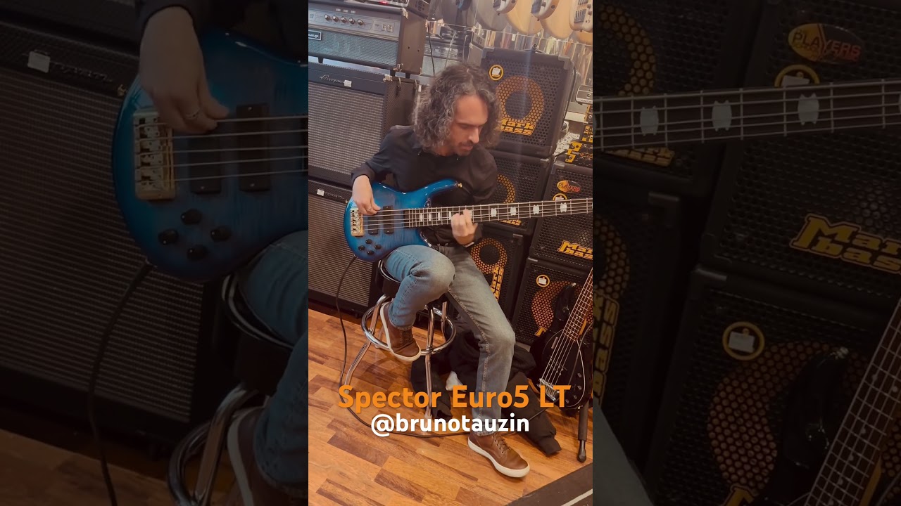 Bruno teste la belle Spector Euro5 LT