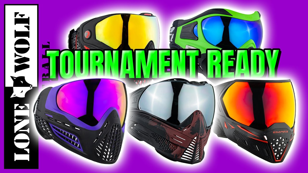 Best Paintball Masks for Tournaments | Lone Wolf Paintball