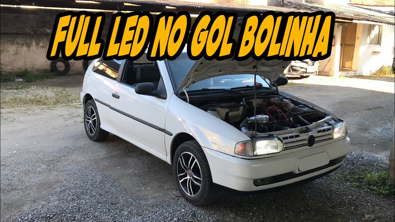 COLOQUEI LÂMPADA LED NO GOL G2 - COMO INSTALAR