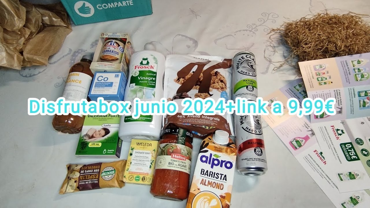 Disfrutabox junio 2024+ link a 9,99€