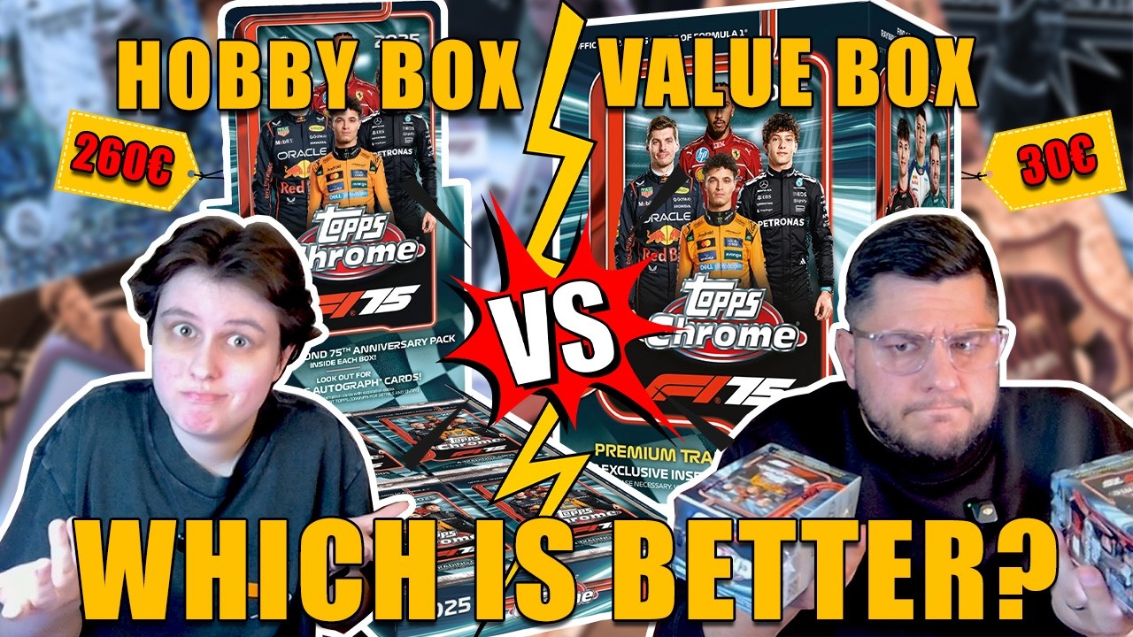 Is The Hype REAL? Topps Chrome F1 2025 Value Box