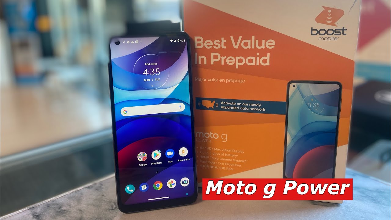 Moto G Power 2021 Boost Mobile Unboxing first looks before you buy