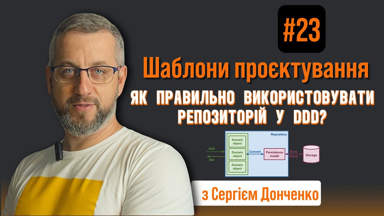 Як правильно використовувати репозиторій у DDD? | Repository vs CQRS простою мовою