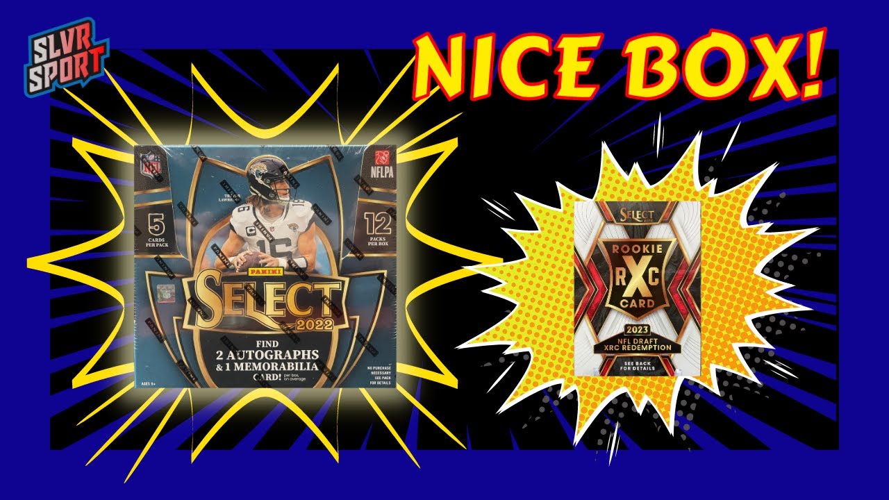 🤩 NICE BOX! 🤩 2022 Select Football Hobby Box - 🔥 XRC HIT 🔥