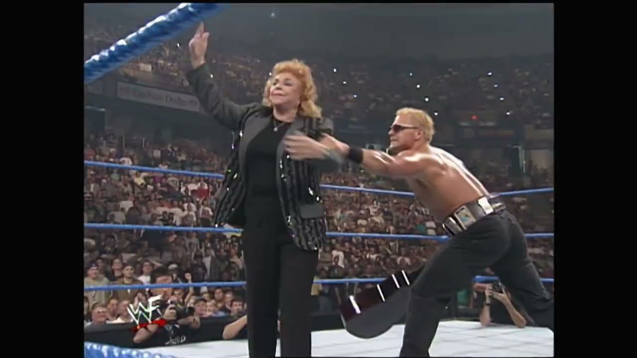 Jeff Jarrett Attacks The Fabulous Moolah & Mae Young