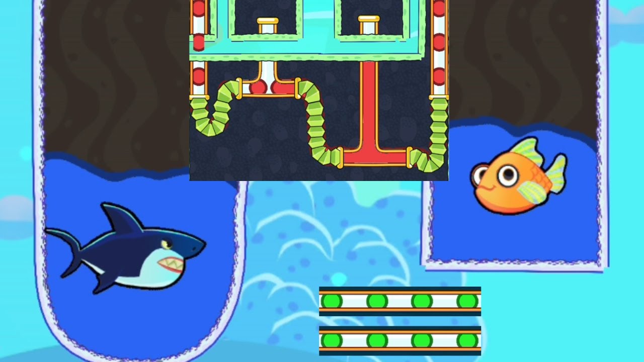 save the fish / pull the pin level new updated level save fish pull the pin puzzle / mobile game