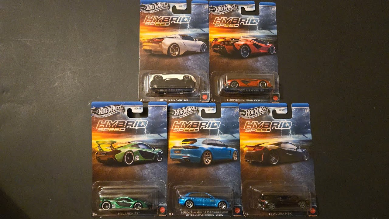 Открытие Hot Wheels Hybrid Speed ​​Silver Series 2025