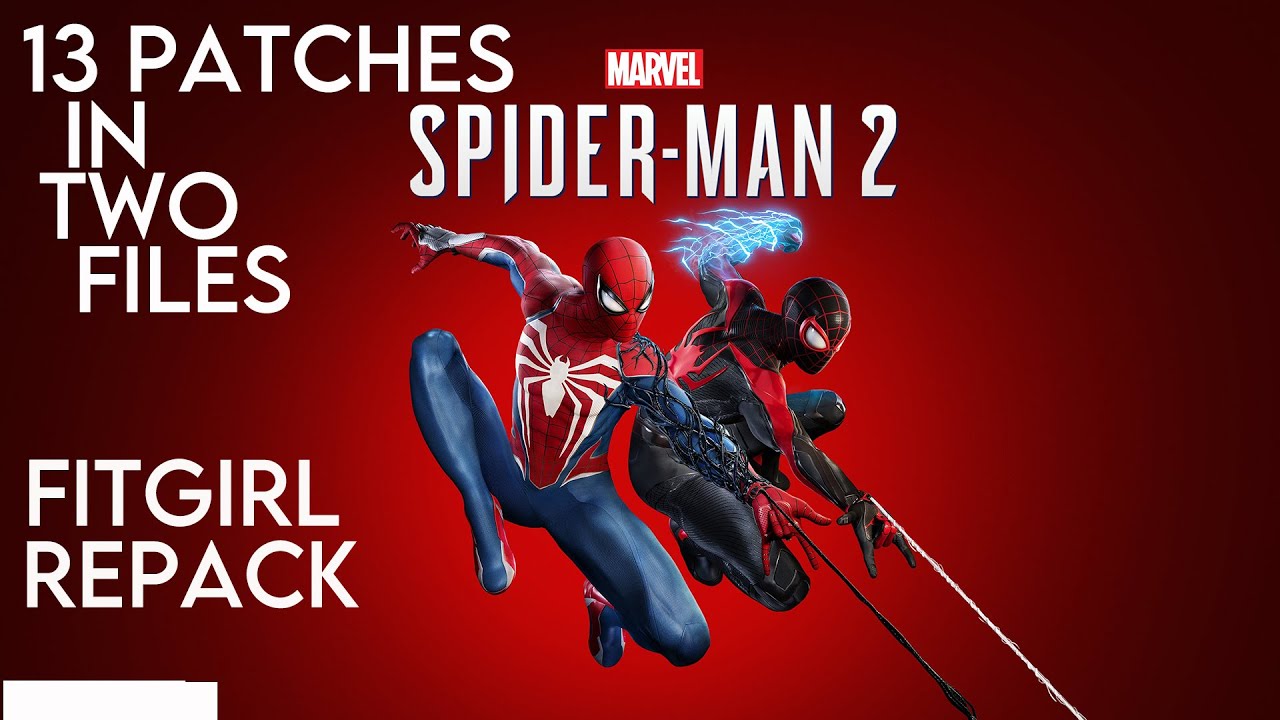 Marvel Spider Man 2 Fitgirl Repack для пользователей 4 ГБ видеокарт | 13 патчей в 2 файлах
