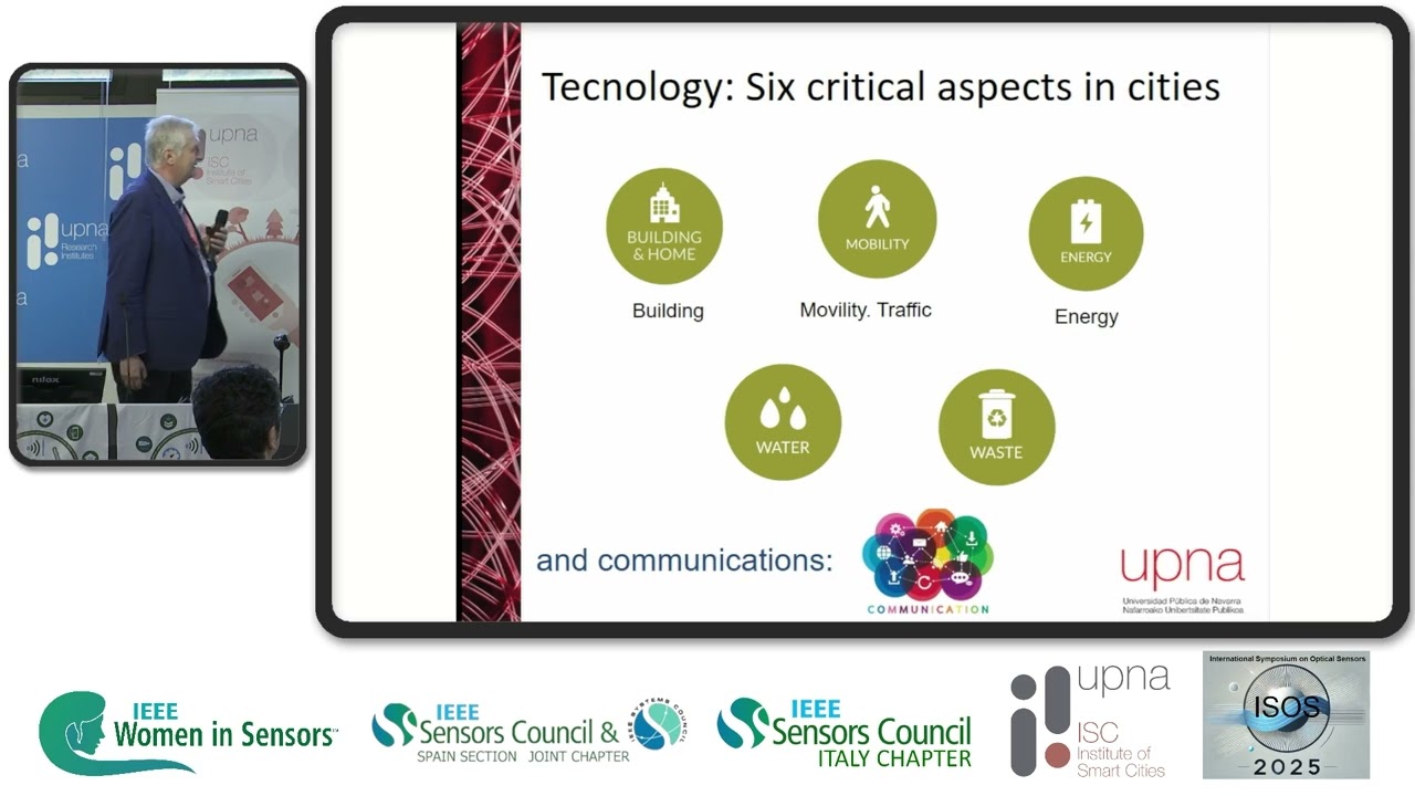 SIV I Fiber optic sensors in smart cities - Manuel López-Amo Sainz
