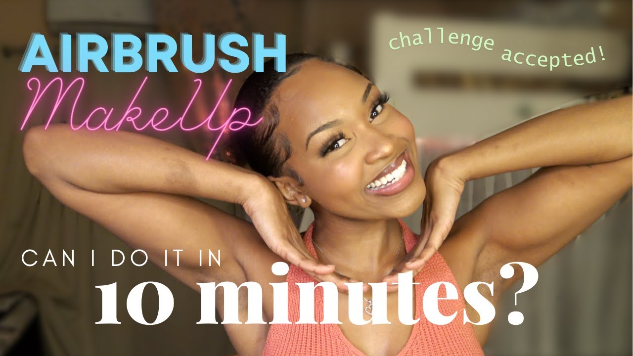 10 Minute Make-Up Challenge: { Airbrush Makeup Edition }