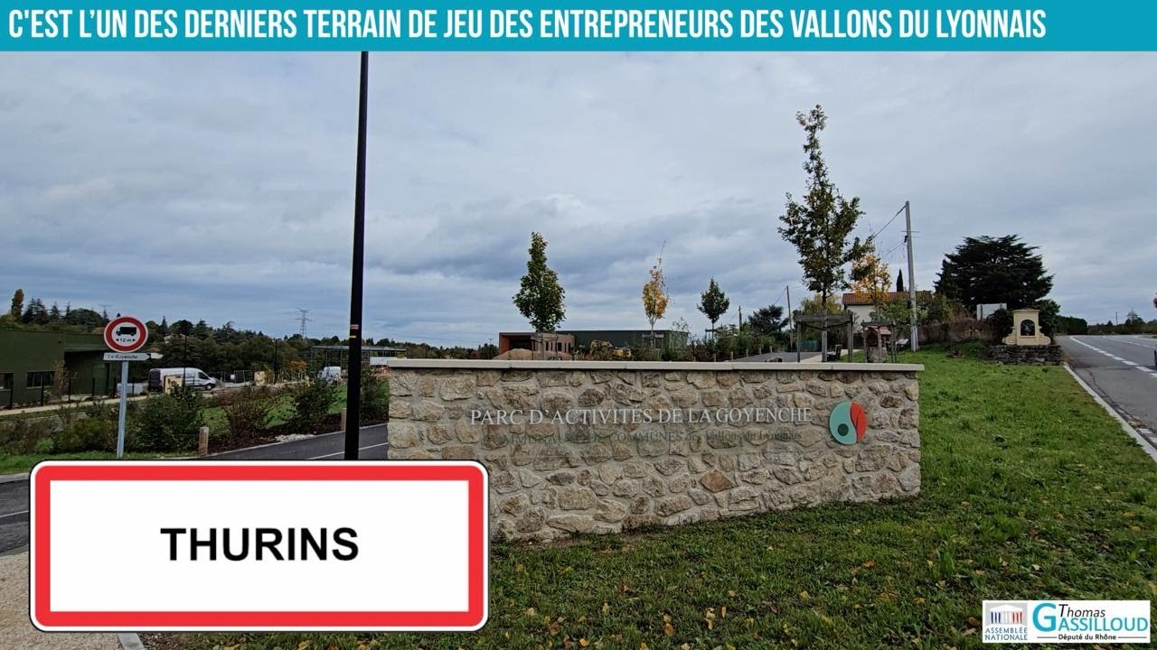 #428 Lancement du parc économique de la Goyenche à Thurins dans les Vallons du Lyonnais