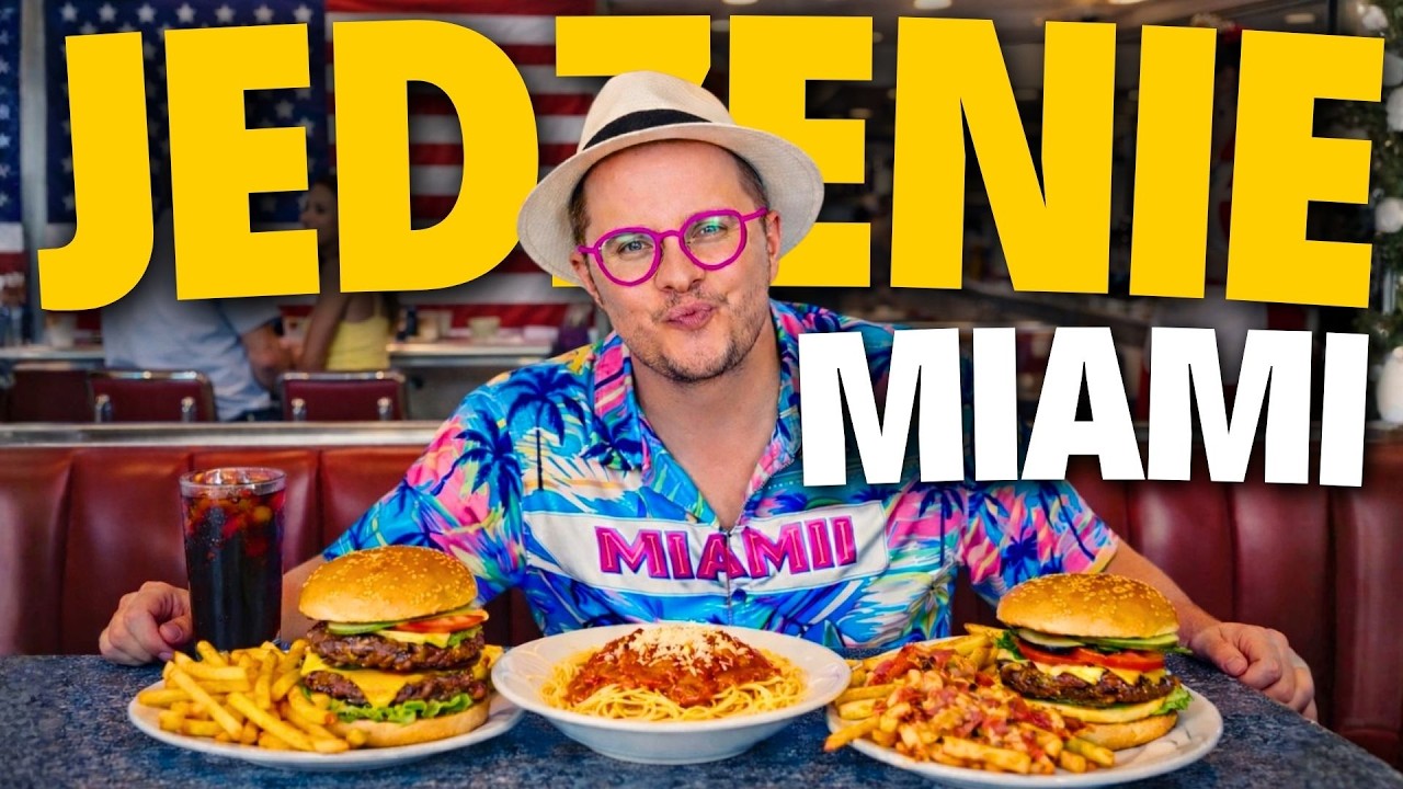 SPRAWDZIŁEM NAJLEPSZE RESTAURACJE W MIAMI - SMASHBURGERY, WILLA VERSACE, DLA FITNESIAR