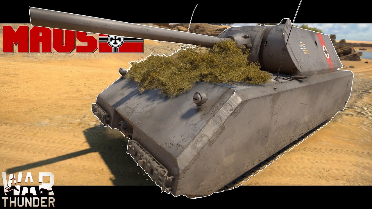 Die drei Mausketiere schleichen wieder los | Pz.Kpfw. VIII Maus | War Thunder