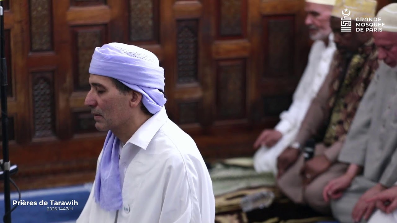 𝐄𝐍 𝐃𝐈𝐑𝐄𝐂𝐓 | Prières de Tarawih à la Grande Mosquée de Paris – 9 mars 2026.
