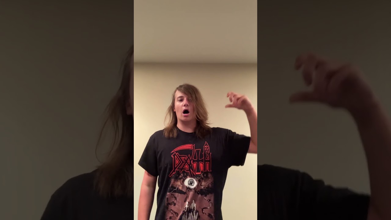 How to False Chord scream in under a minute! #music #metal