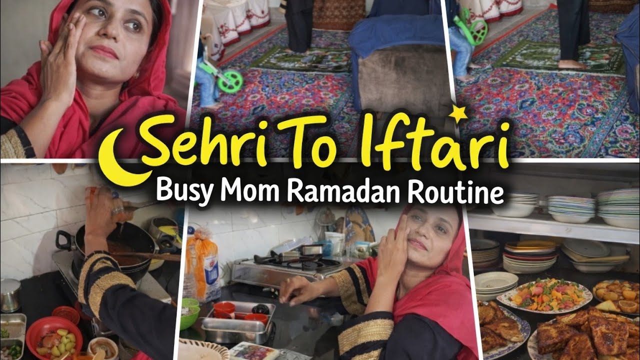 Ramadan Daily Routine 2026 | Sehri to Iftari Full Day Routine | Busy Mom Ramadan Life