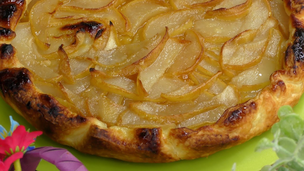 SFOGLIATA di PERE e MARMELLATA, Dolce Goloso PRONTO IN 5 MINUTI!!!