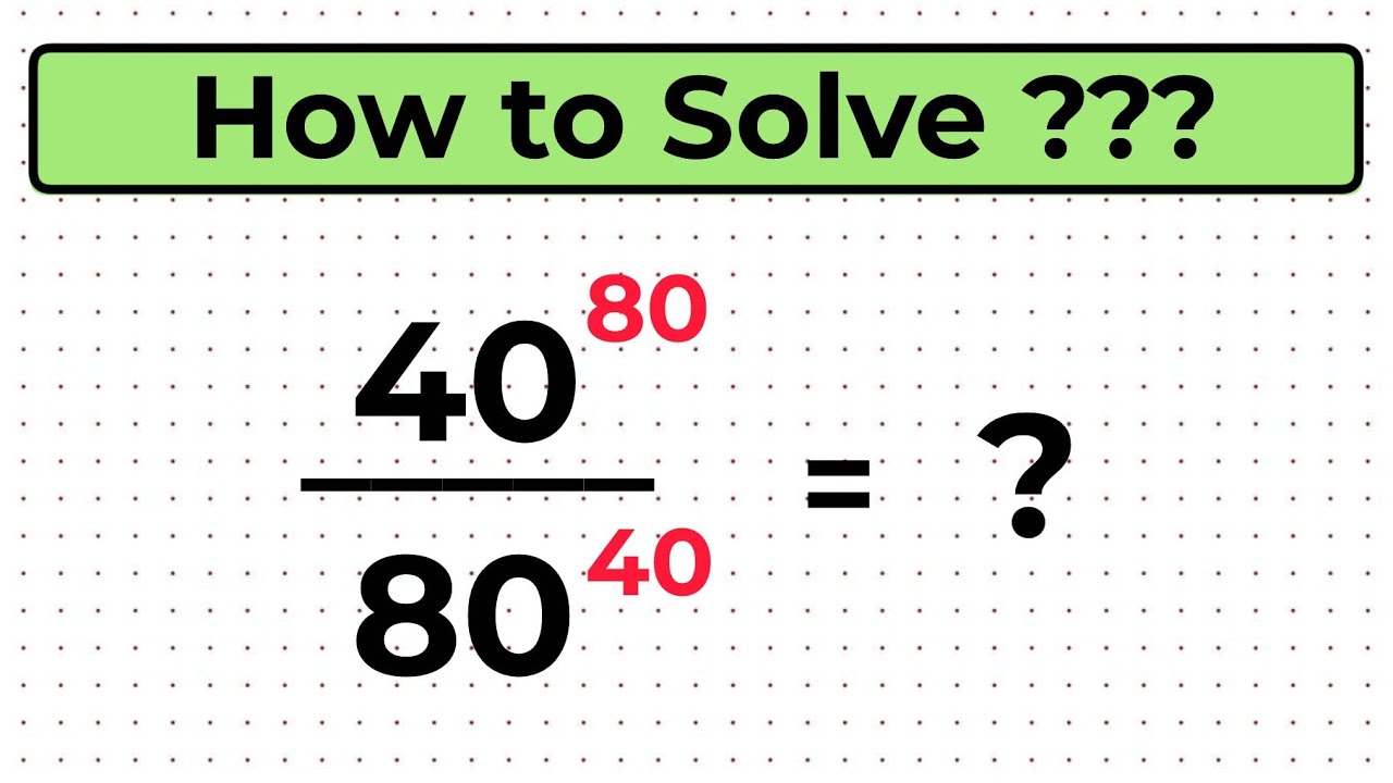 Germany | A Nice Exponential Maths Problem | Maths Olympiad