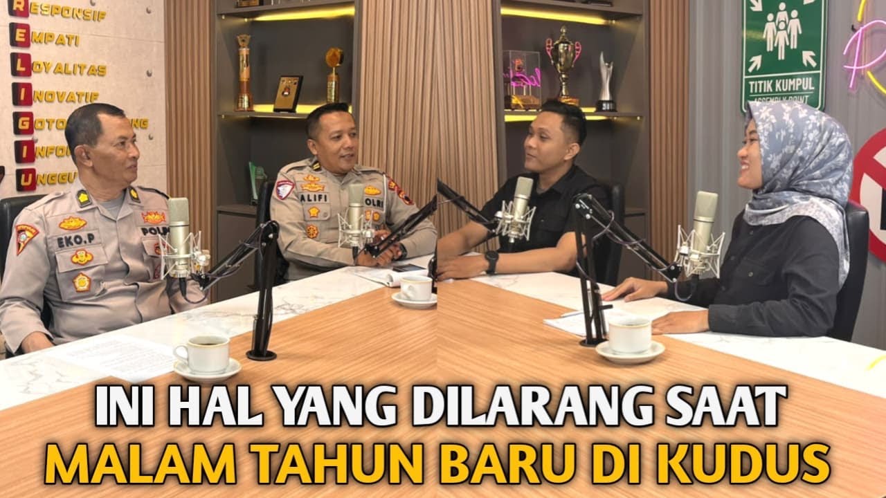 Dibalik Persiapan Pengamanan Malam Tahun Baru di Kudus