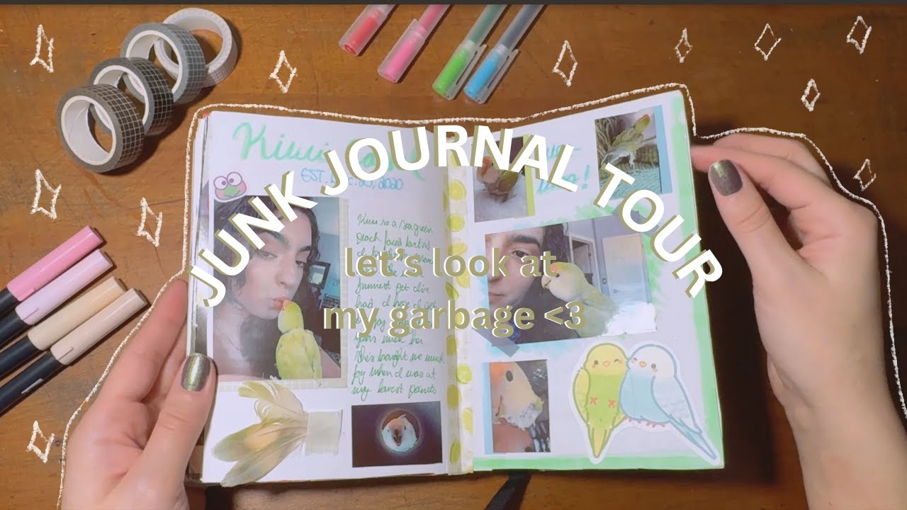 JUNK JOURNAL FROM 2024 | Junk Journal Tour 1